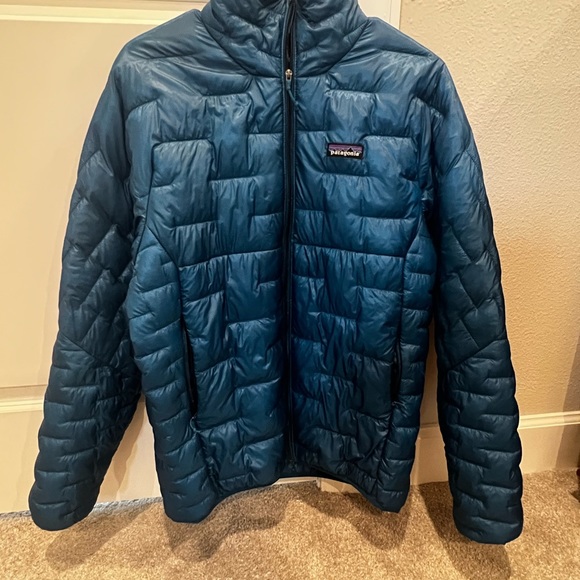 Patagonia Balkan Blue Men’s Micropuff Jacket - Picture 2 of 4